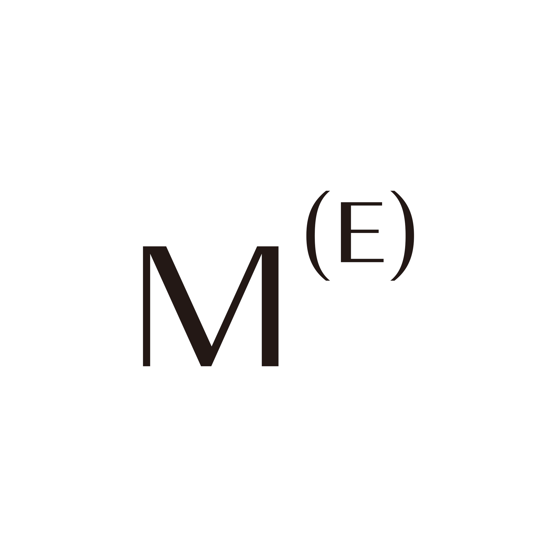M(E)